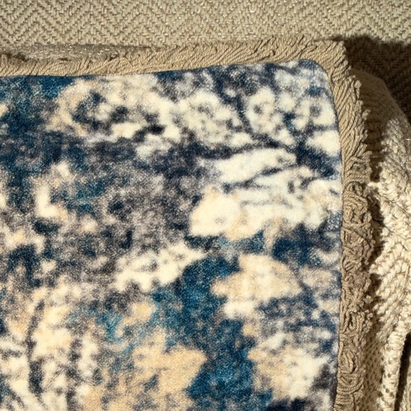 Pottery Barn Stunning Claudine Print Pillow Cover, 24", Indigo Multi - Picture 4 of 7